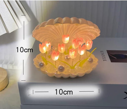 Tulip Flower Shell Lamp