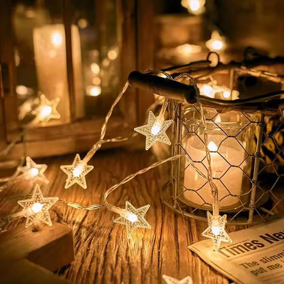 Star Shaped String Lights for Decoration