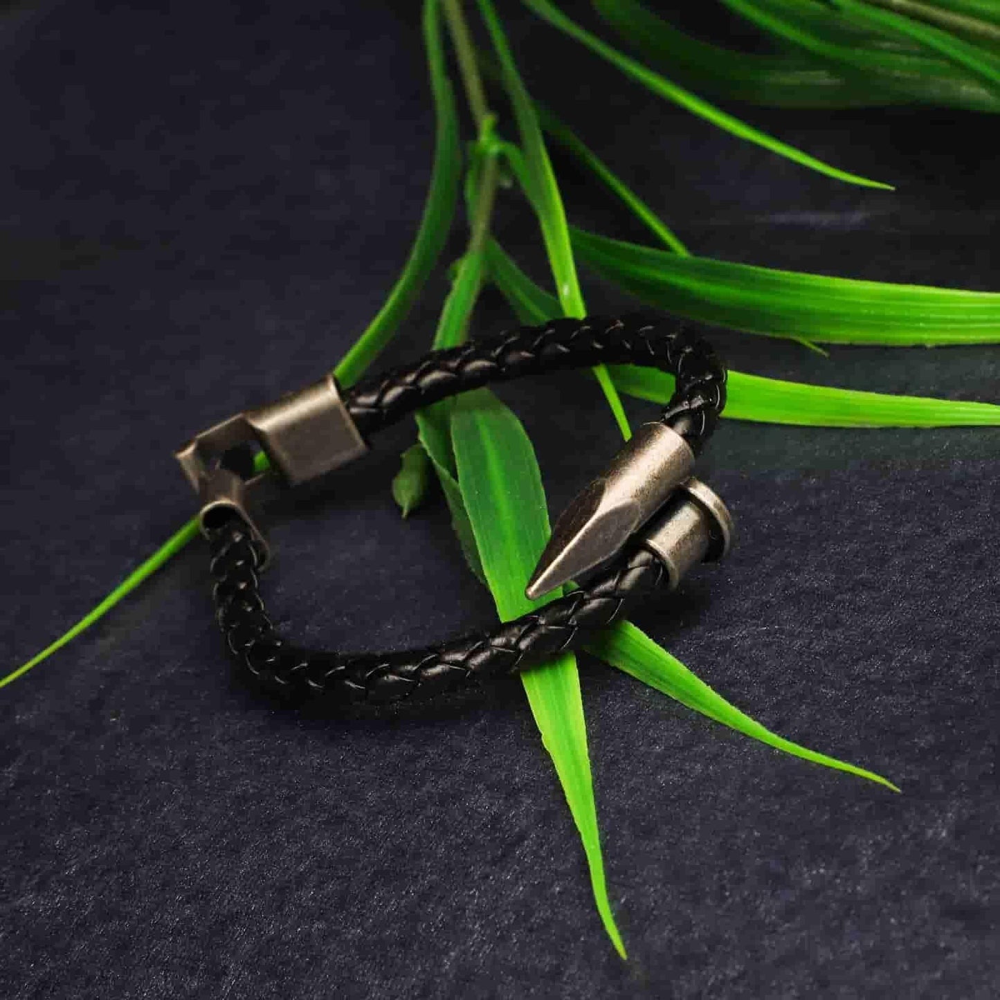 Braided Leather Unisex Bracelet