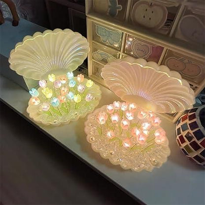 Tulip Flower Shell Lamp